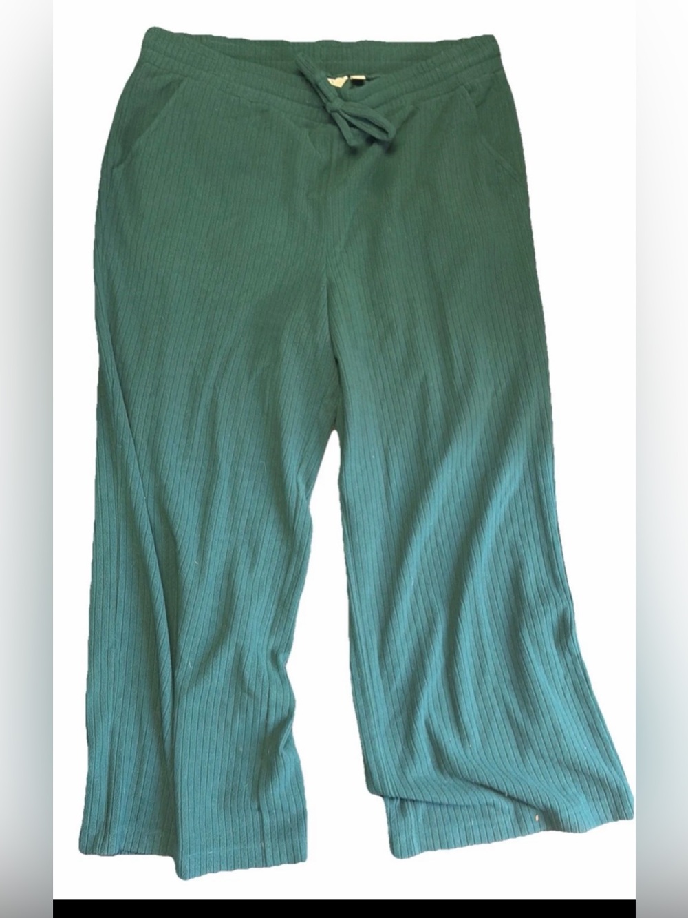 Giuliana Women’s Classic Relaxed Fit Fleece Sweatpants Green Size XL